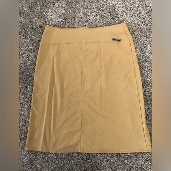 Vintage Patagonia tan nylon skirt size 14 - Picture 2 of 7